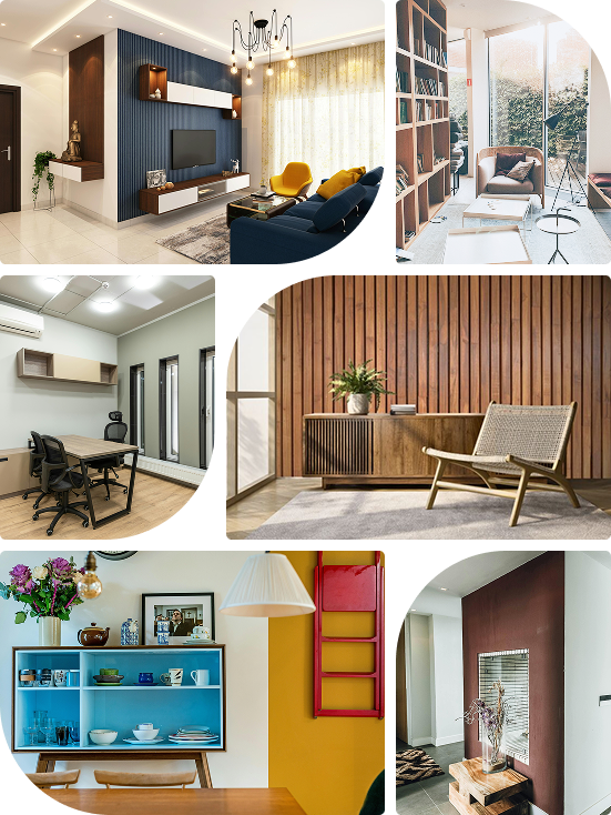 Interior collage